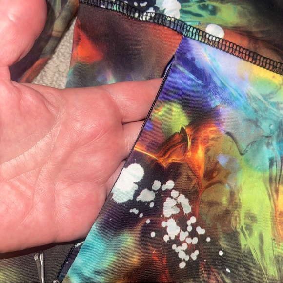 Spyder Womens Sz XXS Long Sleeve Full Zip Cosmic Stretch Activewear Scuba Jacket - Picture 6 of 12